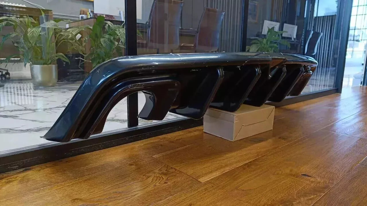 1924🔥DIFFUSORE ADATTO PER ALFA ROMEO GIULIETTA LOOK TUNING NERO LUCIDO 🔥