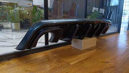 1924🔥DIFFUSORE ADATTO PER ALFA ROMEO GIULIETTA LOOK TUNING NERO LUCIDO 🔥