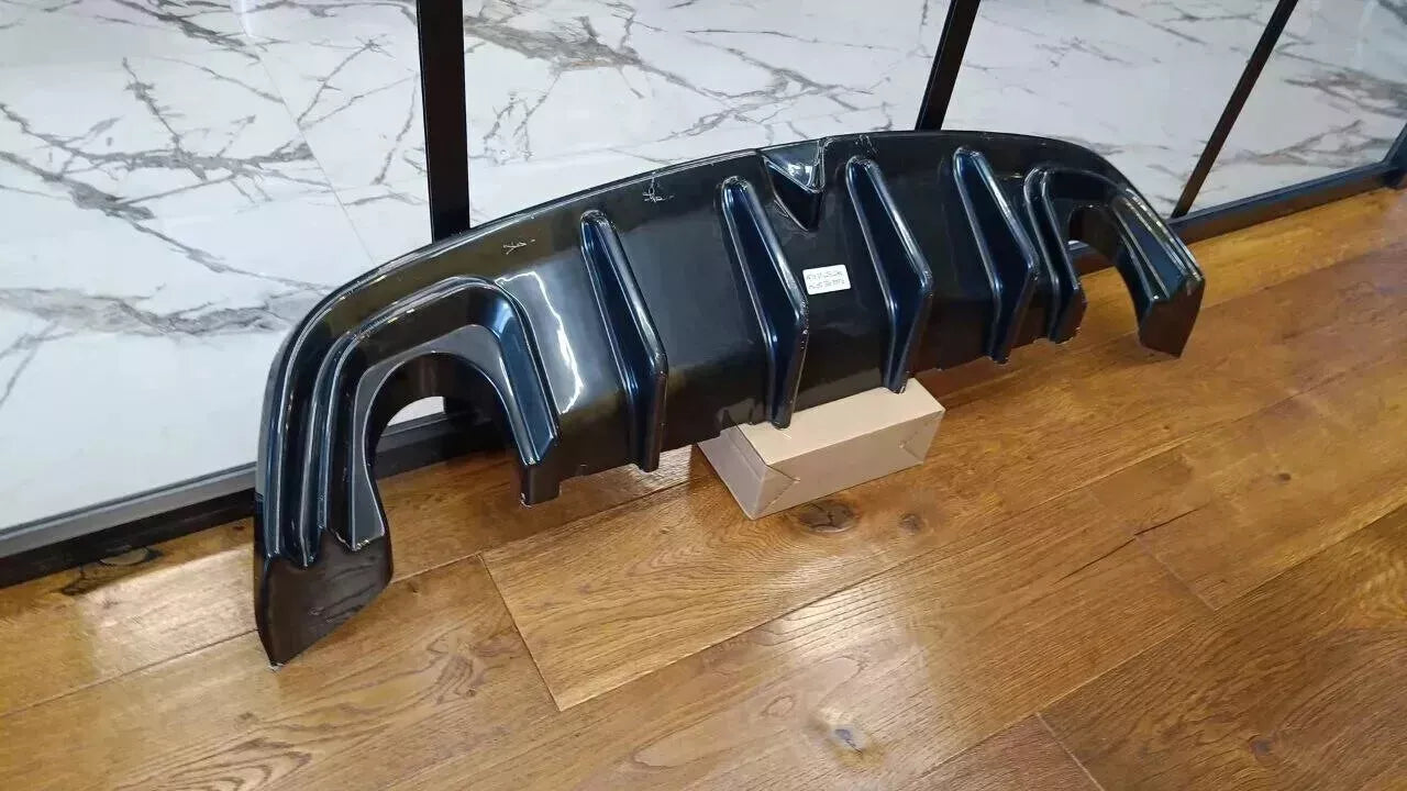 1924🔥DIFFUSORE ADATTO PER ALFA ROMEO GIULIETTA LOOK TUNING NERO LUCIDO 🔥