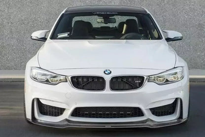 0767🔥SPLITTER ADATTO PER BMW SERIE 3 F80 2014-2018 M3 NERO LUCIDO🔥