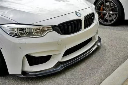 0767🔥SPLITTER ADATTO PER BMW SERIE 3 F80 2014-2018 M3 NERO LUCIDO🔥