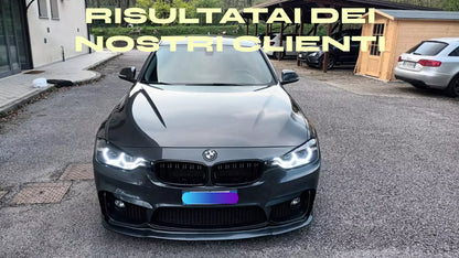 0767🔥SPLITTER ADATTO PER BMW SERIE 3 F80 2014-2018 M3 NERO LUCIDO🔥