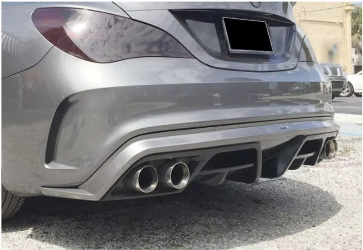 🔥2112 DIFFUSORE ADATTO PER MERCEDES BENZ CLA W117 2013-17 GREZZO LOOK TUNING🔥