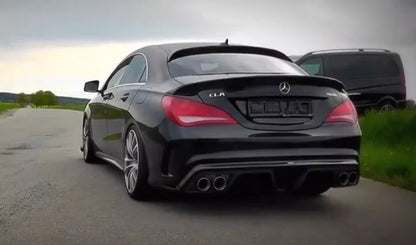 🔥2112 DIFFUSORE ADATTO PER MERCEDES BENZ CLA W117 2013-17 GREZZO LOOK TUNING🔥