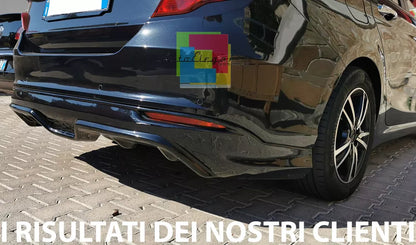🔥1187 FIAT TIPO BERLINA 2014+ SOTTO PARAURTI POSTERIORE DIFFUSORE ABS -🔥