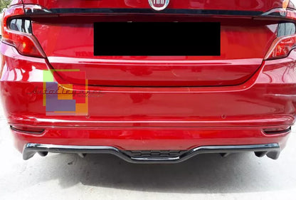 🔥1187 FIAT TIPO BERLINA 2014+ SOTTO PARAURTI POSTERIORE DIFFUSORE ABS -🔥