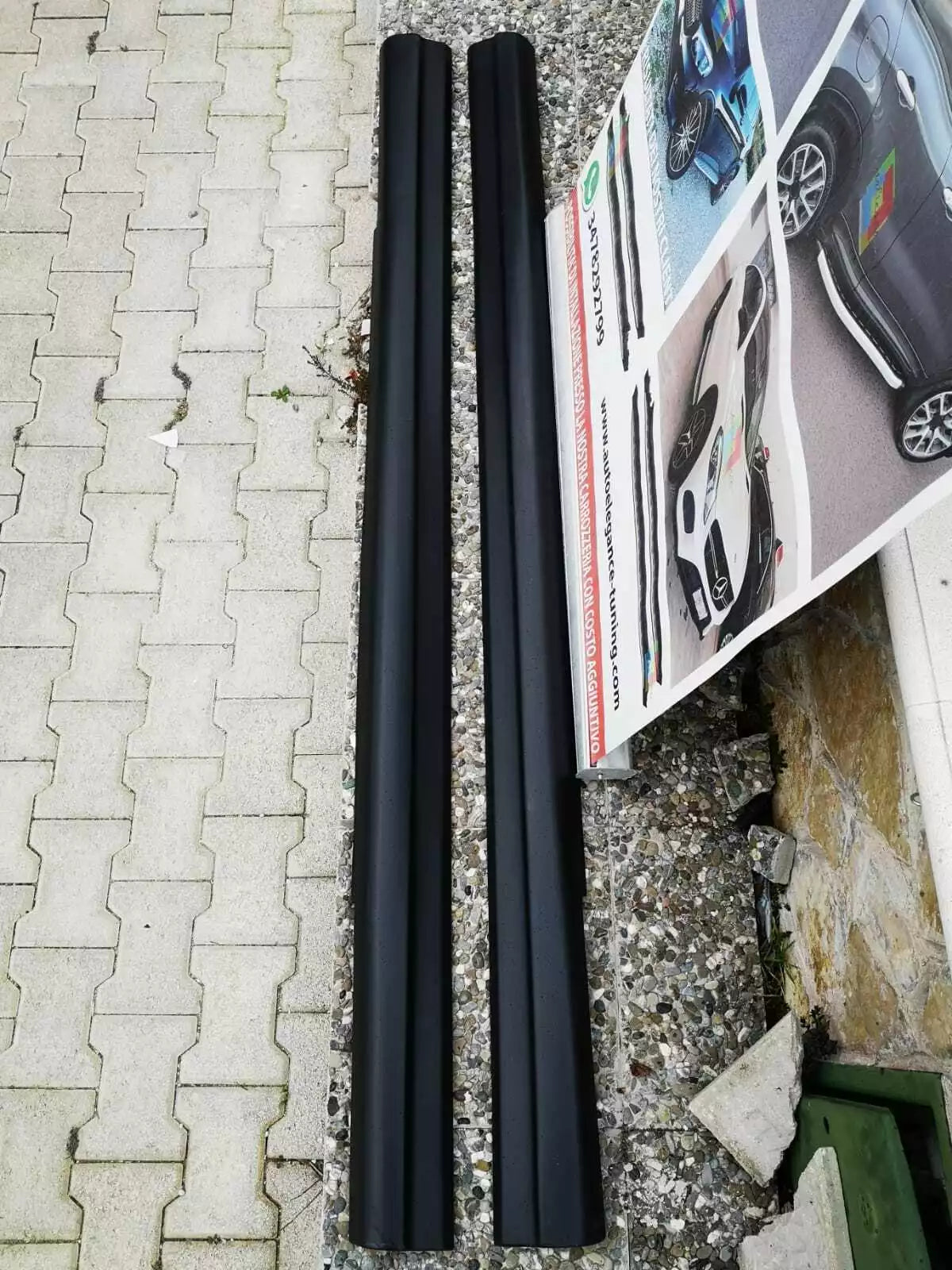 1198🔥MINIGONNE LATERALI PER BMW SERIE 5 E39 95-04 SPOILER LOOK M/M SPORT🔥