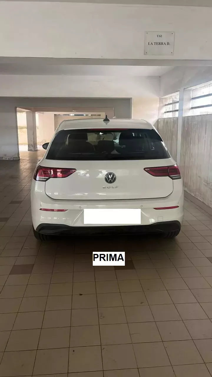 🔥0131🔥DIFFUSORE ADATTO PER VW GOLF 8 LOOK R TERMINALI 2+2🔥