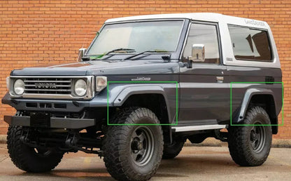 🔥PARAFANGHI ALLARGATI ADATTO PER Toyota Land Cruiser HZJ73 BJ73🔥