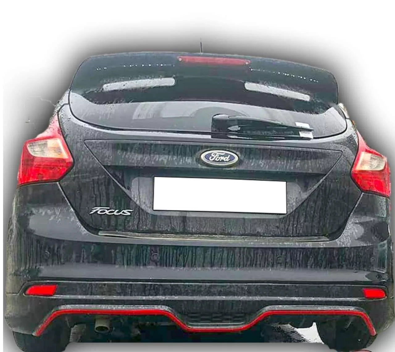 0850🔥DIFFUSORE SOTTO PARAURTI ADATTO PER FORD FOCUS III MK3 2011-2014 DAM 🔥