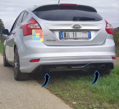 0850🔥DIFFUSORE SOTTO PARAURTI ADATTO PER FORD FOCUS III MK3 2011-2014 DAM 🔥