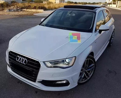 0964🔥MINIGONNE LATERALI PER AUDI A3 8V SPORTBACK 2012-19 SOTTO PORTA S3 SLINE🔥