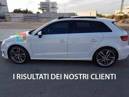 0964🔥MINIGONNE LATERALI PER AUDI A3 8V SPORTBACK 2012-19 SOTTO PORTA S3 SLINE🔥