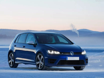 🔥1840 MINIGONNE ADATTO PER VW GOLF 7 2012-2017 3 PORTE LOOK R20 GREZZE TOP🔥
