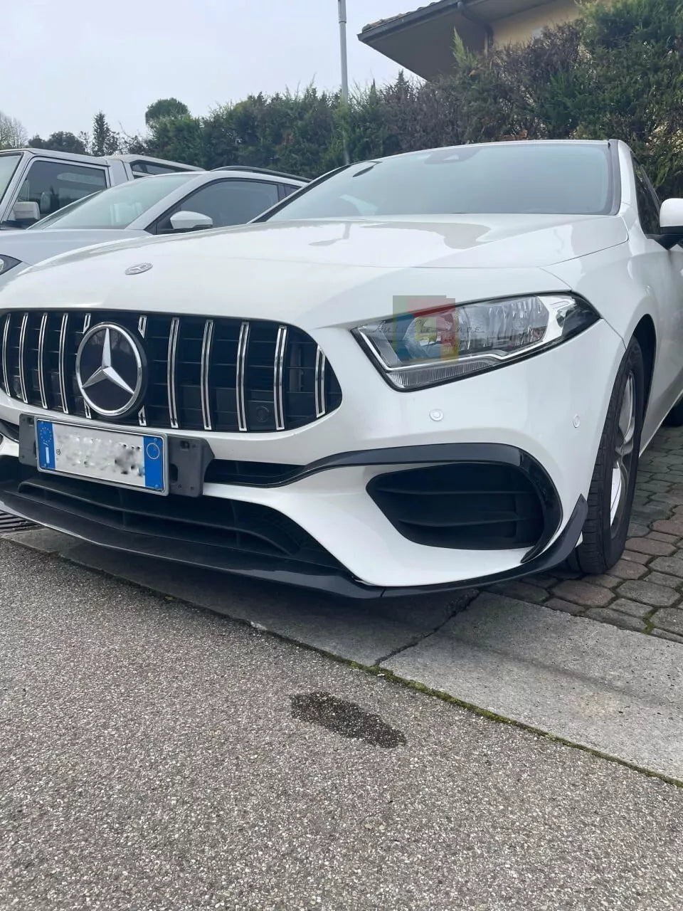 🔥0221 PARAURTI ANTERIORE ADATTO PER MERCEDES CLASSE A W177 LOOK AMG A45S A45🔥