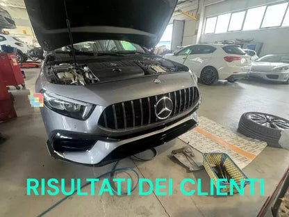🔥0221 PARAURTI ANTERIORE ADATTO PER MERCEDES CLASSE A W177 LOOK AMG A45S A45🔥