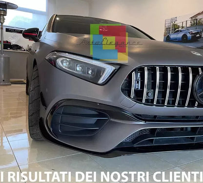 🔥0221 PARAURTI ANTERIORE ADATTO PER MERCEDES CLASSE A W177 LOOK AMG A45S A45🔥