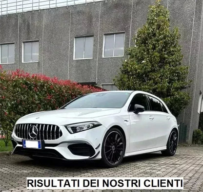 🔥0221 PARAURTI ANTERIORE ADATTO PER MERCEDES CLASSE A W177 LOOK AMG A45S A45🔥