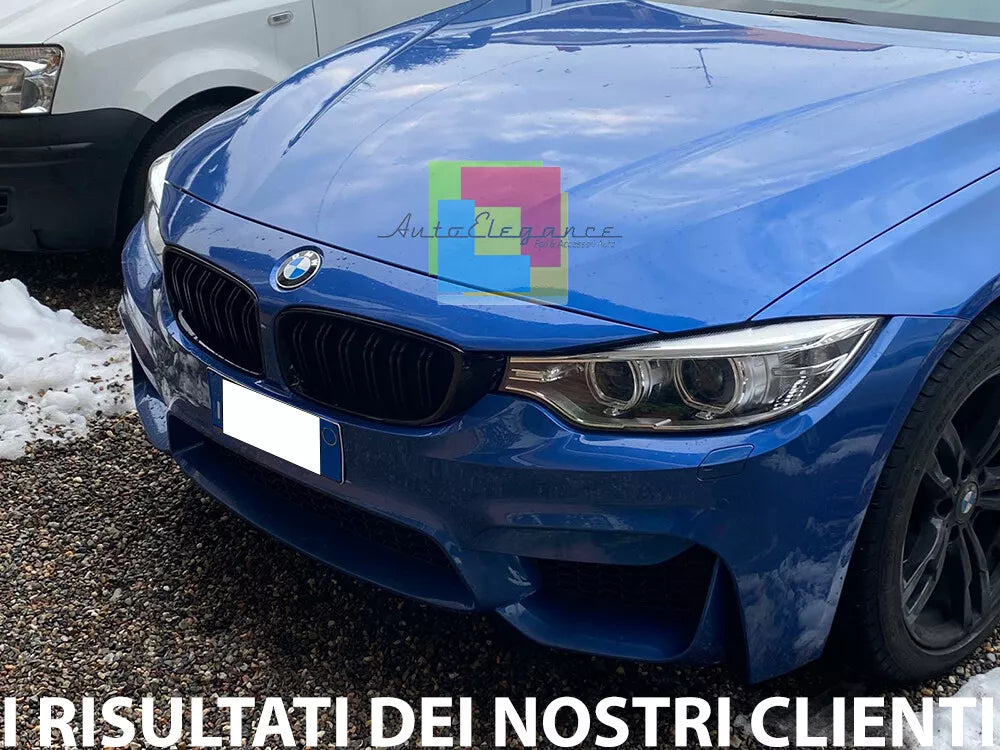 0698🔥BMW SERIE 4 F32 F33 F36 PARAURT ANTERIORE COMPLETO DESIGN M4 ABS/PLASTIC🔥