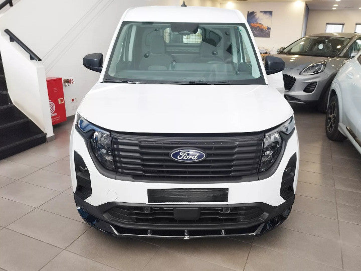 🔥SPLITTER ANTERIORE ADATTO PER FORD TRANSIT CORRIERE MK2 2023 ABS NERO LUCIDO🔥