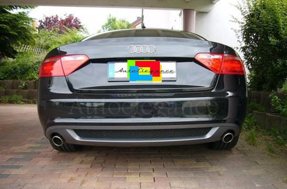 🔥0833 DIFFUSORE ADATTO PER AUDI A5 COUPE 2007-2011 LOOK SLINE 1+1 GREZZO🔥
