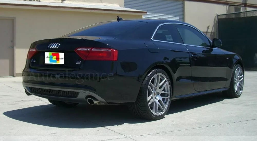 🔥0833 DIFFUSORE ADATTO PER AUDI A5 COUPE 2007-2011 LOOK SLINE 1+1 GREZZO🔥