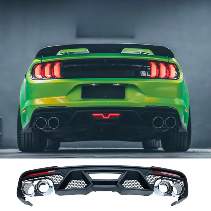 🔥Diffusore terminale di scaric Adatto Per Ford Mustang 18-20 GT EcoBoost GT50🔥