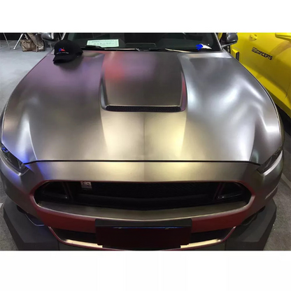 🔥Cofano Copertura Ventilazione Grig  Adatto Per Ford Per Mustang 15-17  GT350🔥