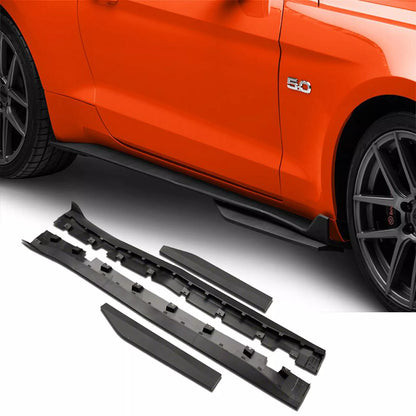 🔥Minigonne laterali Adatto Per Ford Mustang 15-20 GT EcoBoost V6 GT500🔥