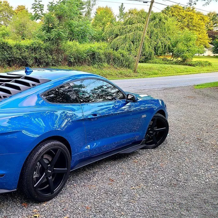 🔥Minigonne laterali Adatto Per Ford Mustang 15-20 GT EcoBoost V6 GT500🔥