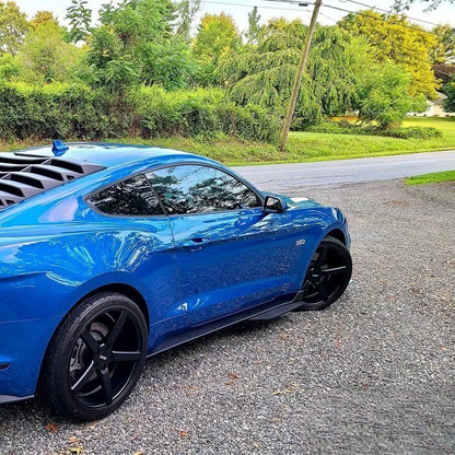 🔥Minigonne laterali Adatto Per Ford Mustang 15-20 GT EcoBoost V6 GT500🔥