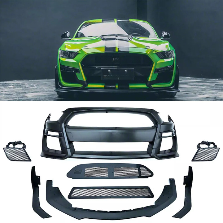 🔥PARAURTI ANTERIORE  ADATTO PER Ford Mustang 15-17 GT EcoBoost V6 GT500🔥