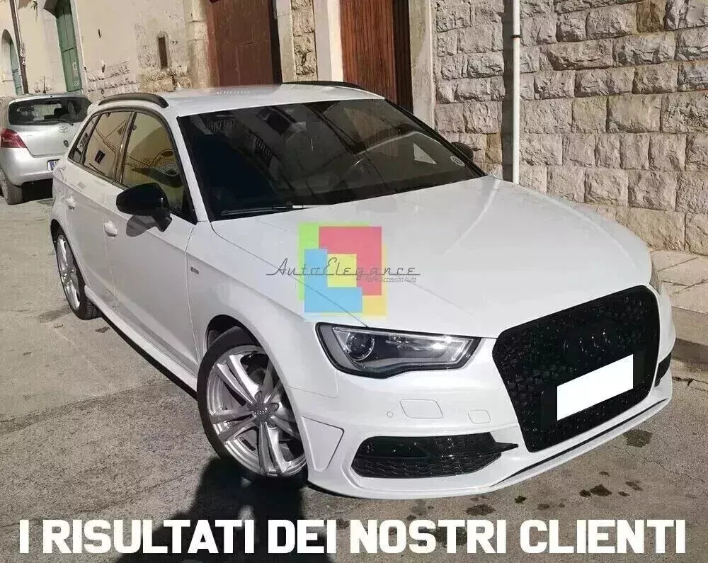 🔥0964 MINIGONNE ADATTO PER AUDI A3 8V 2012-2020 LOOK S3 ABS SPECIFICHE🔥