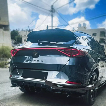 ⭐1436 SPOILER ADATTO PER CUPRA FORMENTOR 2020+ NERO LUCIDO⭐