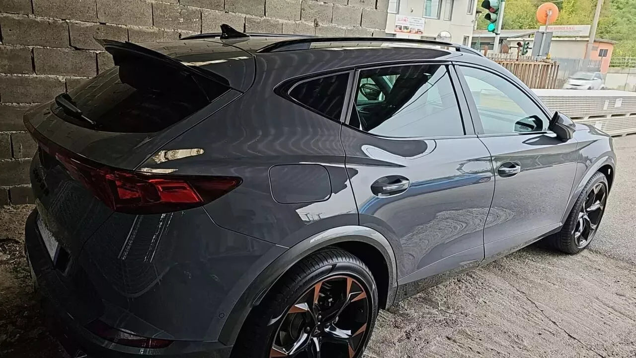 ⭐1436 SPOILER ADATTO PER CUPRA FORMENTOR 2020+ NERO LUCIDO⭐