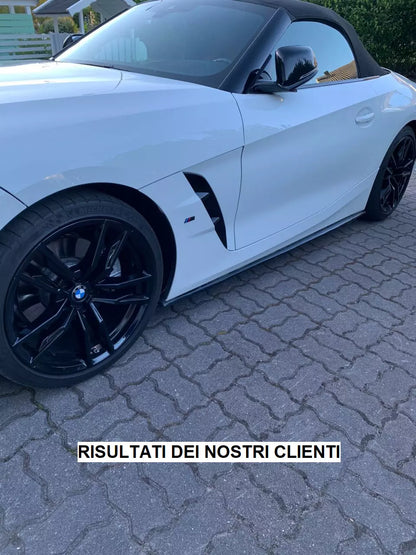 🔥1810 SOTTO MINIGONNE ADATTO PER BMW Z4 G29 2018+ LOOK M NERO LUCIDO🔥