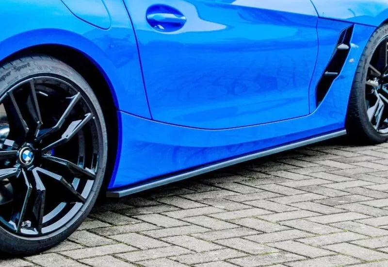 🔥1810 SOTTO MINIGONNE ADATTO PER BMW Z4 G29 2018+ LOOK M NERO LUCIDO🔥