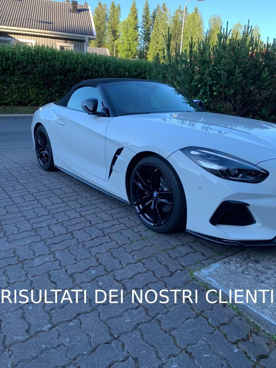 🔥1810 SOTTO MINIGONNE ADATTO PER BMW Z4 G29 2018+ LOOK M NERO LUCIDO🔥