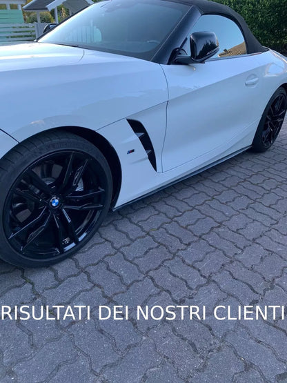 🔥1810 SOTTO MINIGONNE ADATTO PER BMW Z4 G29 2018+ LOOK M NERO LUCIDO🔥