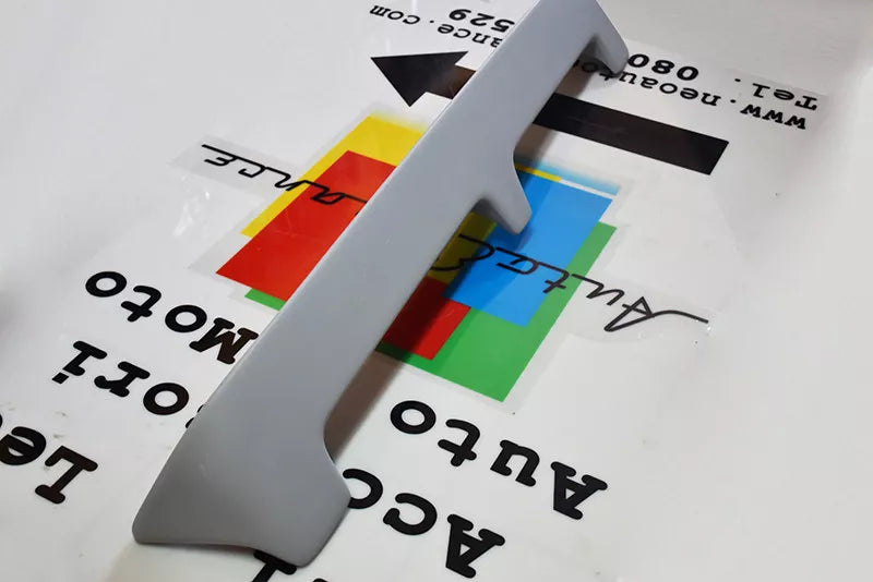 0135⭐MITSUBISHI PAJERO 06-14 ALETTONE LOOK SPORTIV SPOILER POSTERIORE SUL TETTO⭐