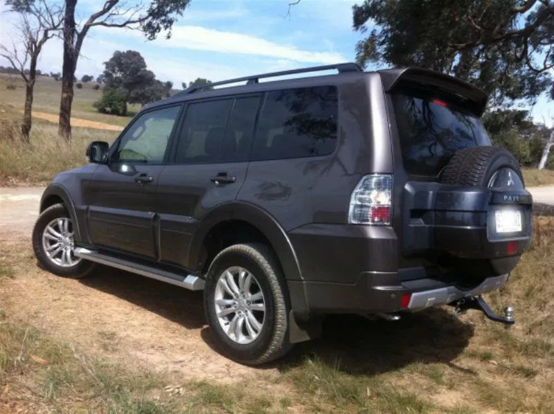 0135⭐MITSUBISHI PAJERO 06-14 ALETTONE LOOK SPORTIV SPOILER POSTERIORE SUL TETTO⭐