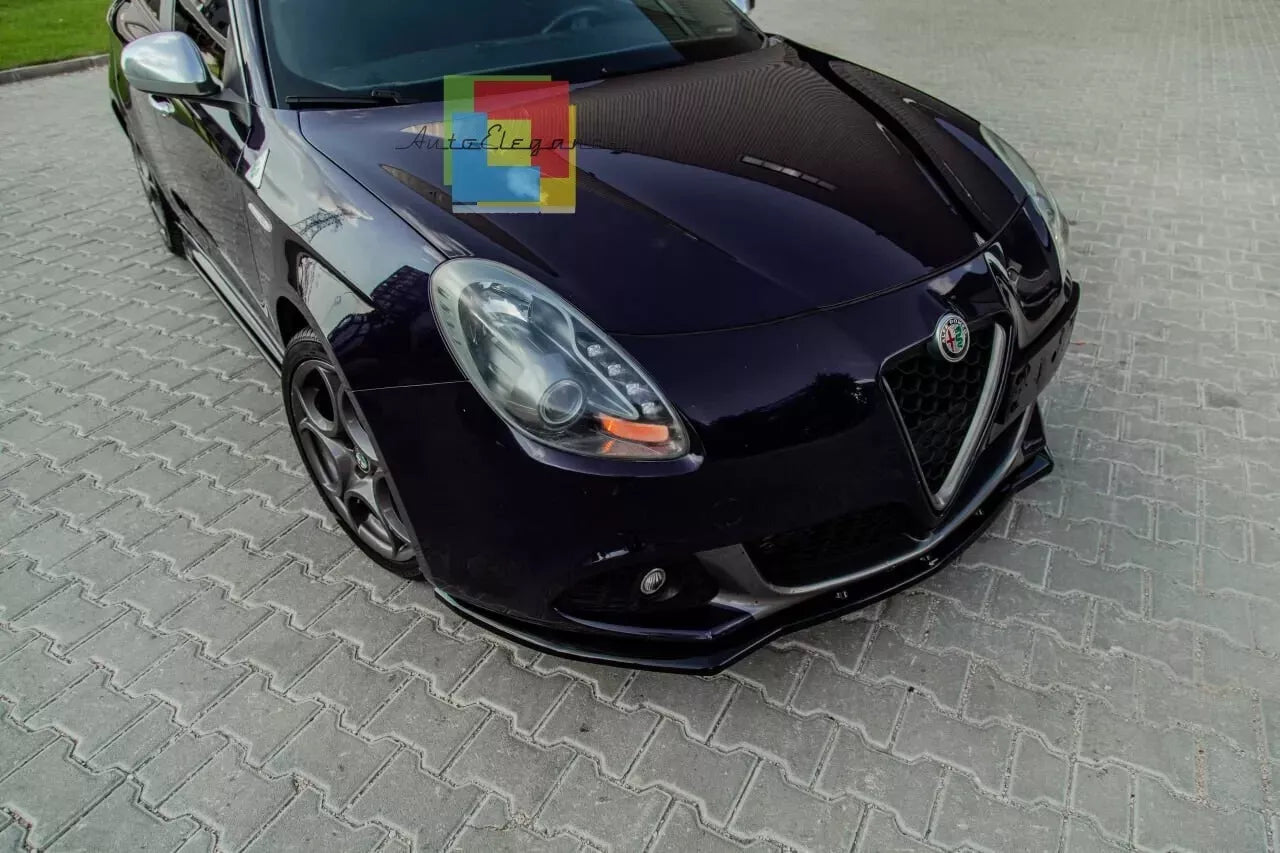 🔥💥1842 SPLITTER ADATTO PER ALFA ROMEO GIULIETTA 2010-2020 NERO LUCIDO💥🔥