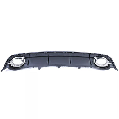 0434🔥SOTTO PARAURTI POSTERIORE RS6 DIFFUSORE PER AUDI A6 4G C7 2010-2014 ABS🔥