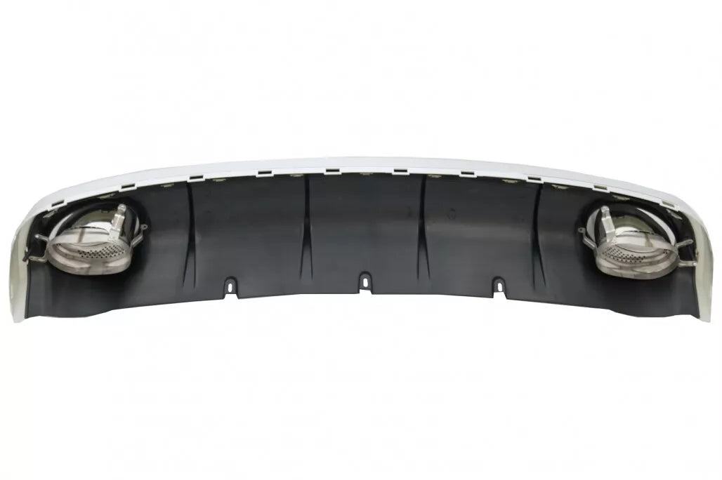 0434🔥SOTTO PARAURTI POSTERIORE RS6 DIFFUSORE PER AUDI A6 4G C7 2010-2014 ABS🔥