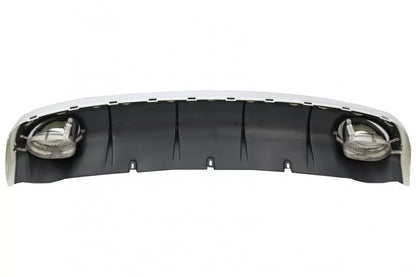 0434🔥SOTTO PARAURTI POSTERIORE RS6 DIFFUSORE PER AUDI A6 4G C7 2010-2014 ABS🔥