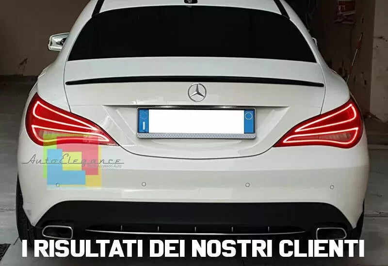 0172⭐Spoiler adatto per Mercedes Benz CLS C117 W117 coupe nero lucido⭐
