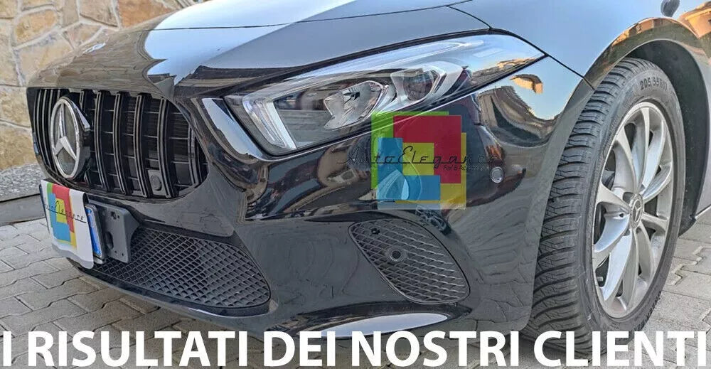 🔥GRIGLIA ADATTA PER CLASSE A W177 LOOK GT NERA SENZA CAMERA🔥