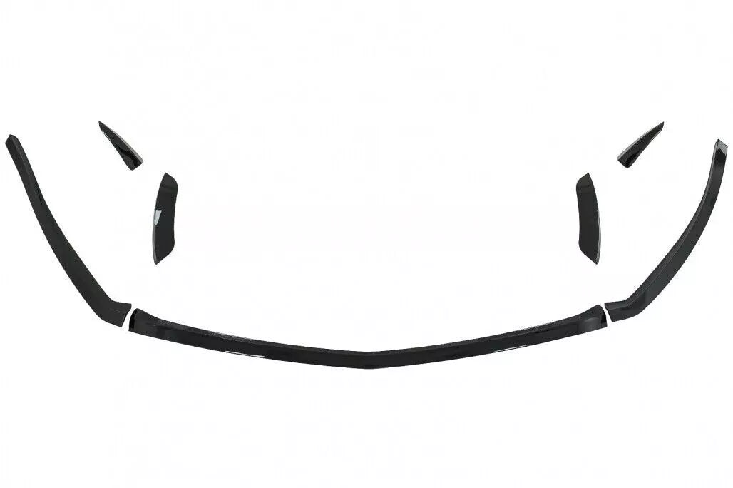 0122🔥KIT AERO ADATTO PER MERCEDES CLASSE A W177 AMG CON BAFFO NERO  (ADESIVO)🔥