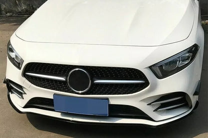 0122🔥KIT AERO ADATTO PER MERCEDES CLASSE A W177 AMG CON BAFFO NERO  (ADESIVO)🔥