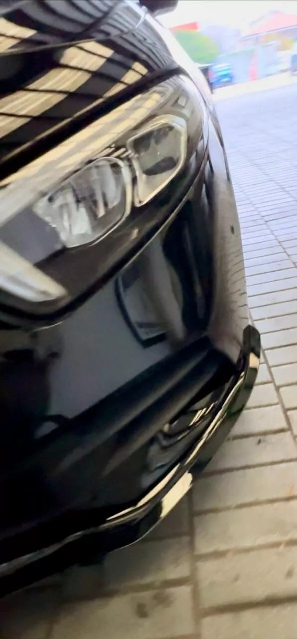 0122🔥KIT AERO ADATTO PER MERCEDES CLASSE A W177 AMG CON BAFFO NERO  (ADESIVO)🔥